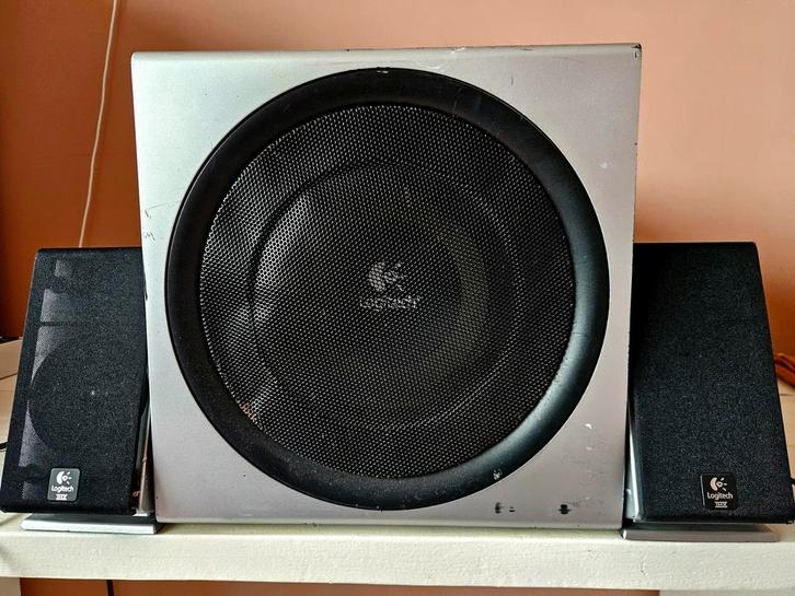 Logitech Z-2300 2.1 Speakerset, Audio, Tv en Foto, Luidsprekers, Gebruikt, Complete surroundset, 60 tot 120 watt, Overige merken