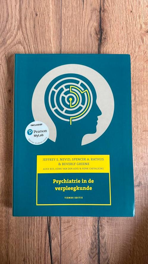 Psychiatrie in de verpleegkunde, 10e editie met MyLab NL toe, Boeken, Schoolboeken, Zo goed als nieuw, Nederlands, Overige niveaus