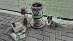 Petroleum lamp+gasstel, Antiek en Kunst, Ophalen