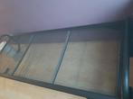 Stevige bedframe, Ophalen, Gebruikt, Zwart, 190 cm of minder
