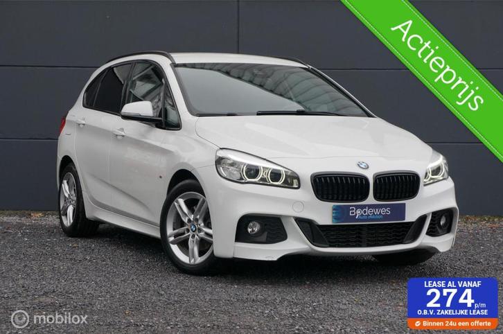 BMW 2-serie Active Tourer 218i Aut. High Exe M Sport Leder !, Auto's, BMW, Bedrijf, Te koop, 2-Serie Active Tourer, ABS, Airbags