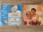 de Selvera’s	die Eerste kus	streepje-bieden	1967, Cd's en Dvd's, Vinyl Singles, Nederlandstalig, Ophalen of Verzenden, Zo goed als nieuw