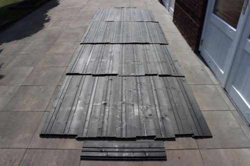Partij Zweeds rabat vurenhout – zwart – diverse lengtes, Tuin en Terras, Palen, Balken en Planken, Nieuw, Planken, 250 cm of meer
