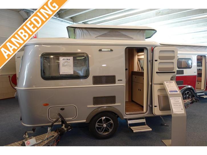 Eriba Touring 320; compleet en compact, Caravans en Kamperen, Caravans, Bedrijf, tot en met 2, Standaardzit, Eriba, Overige typen