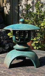 Japanse gietijzeren Lantaarn voorzien van gieterij stempel, Ophalen of Verzenden