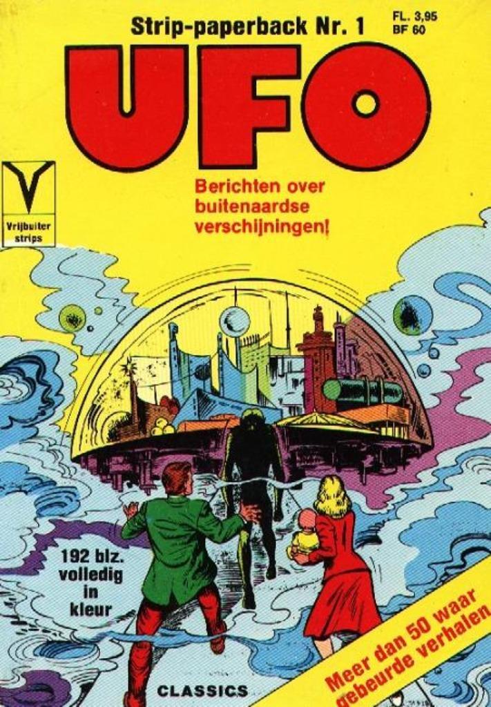 UFO - Strippaperback nr 1 - Classics, Boeken, Stripboeken, Gelezen, Eén stripboek, Verzenden