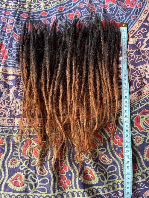 70 nieuwe ombre human hair dread extensions nu 350€, Sieraden, Tassen en Uiterlijk, Uiterlijk | Haarverzorging, Nieuw, Pruik of Haarverlenging