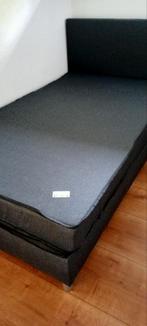 Boxspring 120. Bij 2 meter, 120 cm, Grijs, Zo goed als nieuw, Ophalen