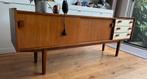 Vintage Deens Design Teakhout Lowboard Kast~Lades 1.80 m 60s, Antiek en Kunst, Ophalen