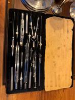 Prachtige passer set antiek, Antiek en Kunst, Antiek | Gereedschap en Instrumenten, Ophalen of Verzenden