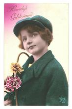 955353	Vintage	Oude kinderkaart	Meisje	Fantasie	jr 30	Gelope