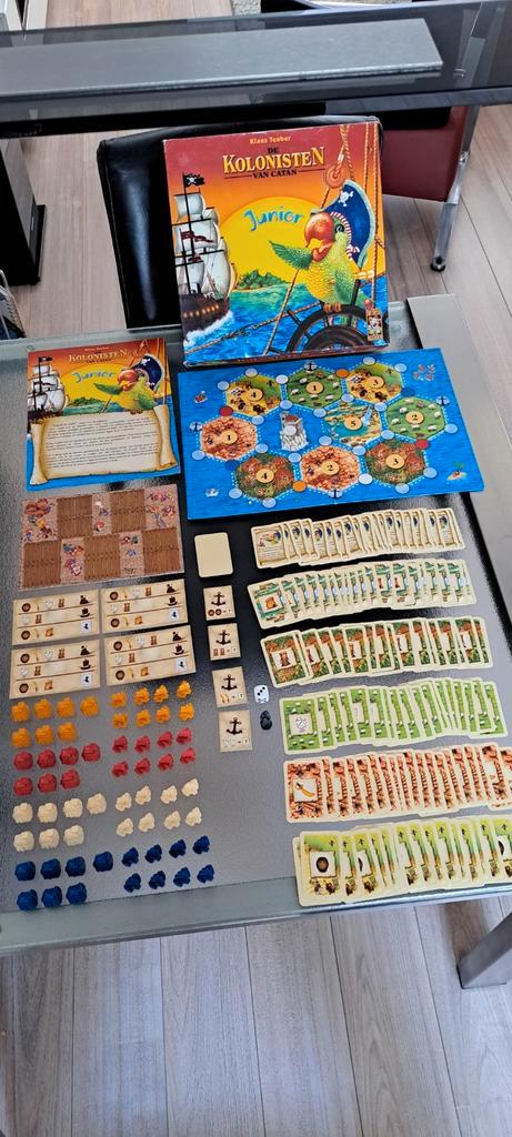 Kolonisten van Catan Junior., Hobby en Vrije tijd, Gezelschapsspellen | Bordspellen, Zo goed als nieuw, Ophalen of Verzenden