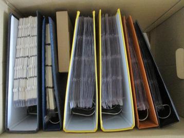 Grote centen verzameling + lege munten mappen beschikbaar voor biedingen