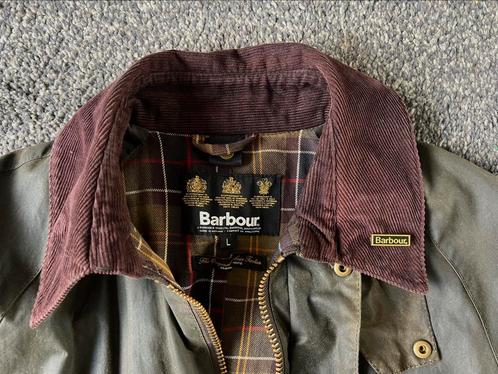 Barbour Ashby large Olive, Kleding | Heren, Jassen | Zomer, Gedragen, Maat 52/54 (L), Groen, Ophalen of Verzenden