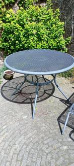 gratis tuintafel, Ophalen, Gebruikt, Rond, Metaal