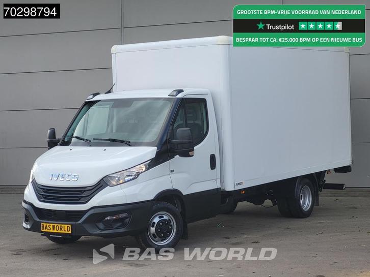 Iveco Daily 35C16 Laadklep Dubbellucht Bakwagen 160PK Airco, Auto's, Bestelauto's, Bedrijf, Te koop, Airconditioning, Centrale vergrendeling