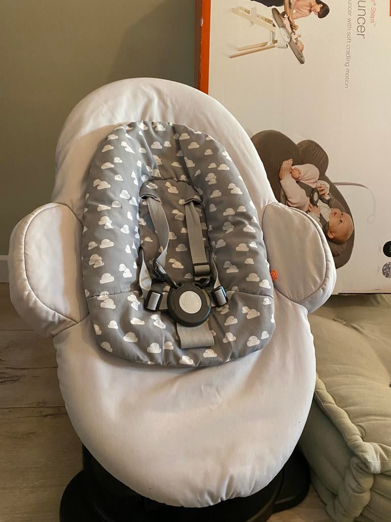 Stokke Steps Wipstoel, Gebruikt, Wipstoel, Met gordel(s) of riempje(s), Ophalen