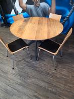 Eettafel met 4 stoelen, Ophalen