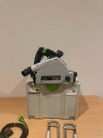 Festool ts55 rebq invalzaag in nette staat, Doe-het-zelf en Verbouw, Invalzaag, Ophalen of Verzenden, Zo goed als nieuw, 30 tot 70 mm
