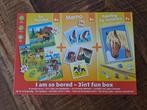 Spellendoos 3 in 1 Paarden, puzzels, memorie, schilderen, Hobby en Vrije tijd, Gezelschapsspellen | Bordspellen, Ophalen of Verzenden