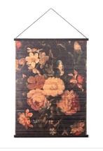 Muurornament By-Boo Miyagi Flowers Large, Ophalen, Zo goed als nieuw