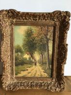 Oud olieverf schilderijtje, Antiek en Kunst, Ophalen