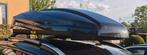 Menabo Starla glossy black 500 (duo opening), Auto diversen, Dakkoffers, Ophalen, Zo goed als nieuw