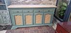 Dressoir met Rotan Details, Gebruikt, 150 tot 200 cm, Ophalen of Verzenden, Landelijk