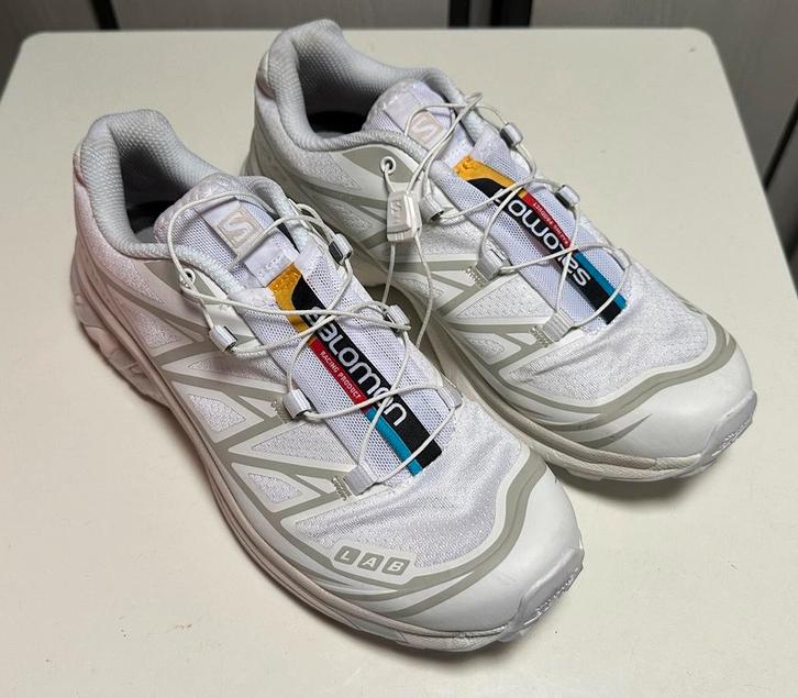 Salomon S-Lab XT6, Kleding | Dames, Schoenen, Zo goed als nieuw, Sneakers of Gympen, Wit, Ophalen of Verzenden