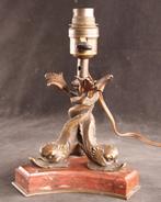 19e eeuwse bronzen lampvoet, Ophalen of Verzenden