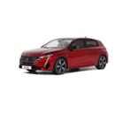 Peugeot 308 GT Rood 2022 OTTO MOBILE schaal 1/18 OT1140
