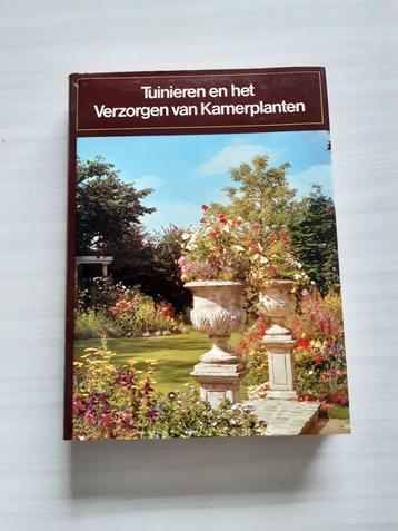 Groot boek - Tuinieren en het verzorgen van kamerplanten beschikbaar voor biedingen