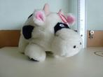 Knuffeldier koe zwart-wit 14 cm, Ophalen of Verzenden, Gebruikt, Koe