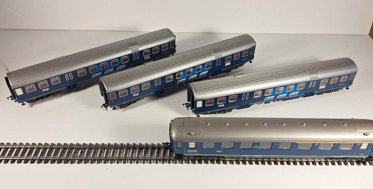 Fleischmann Plan W en K, Hobby en Vrije tijd, Modeltreinen | H0, Gebruikt, Wagon, Gelijkstroom, Fleischmann, NS, Ophalen of Verzenden