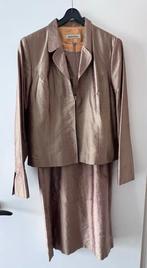 Zijden Jurk met Jasje van Sophia Pigozzi - Maat 38, Kleding | Dames, Maat 38/40 (M), Sophia Pigozzi, Kostuum of Pak, Overige kleuren