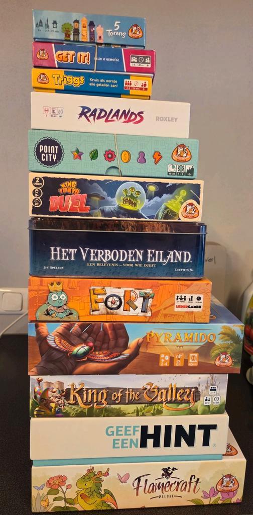 Diverse Bordspellen - Leuke Collectie!, Hobby en Vrije tijd, Gezelschapsspellen | Bordspellen, Gebruikt, Een of twee spelers, Drie of vier spelers