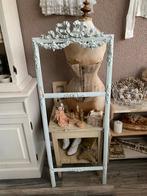 Brocante paneel met Bloemmotieven en Linten Decoratie, Antiek en Kunst, Curiosa en Brocante, Ophalen