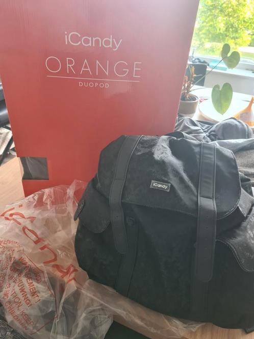 ICandy (orange crush) luiertas en voetenzak, Kinderen en Baby's, Kinderwagens en Combinaties, Nieuw, Kinderwagen, Overige merken