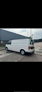 Volkswagen Transporter lang model wit sport diesel, Stof, Euro 6, Overige carrosserieën, Wit