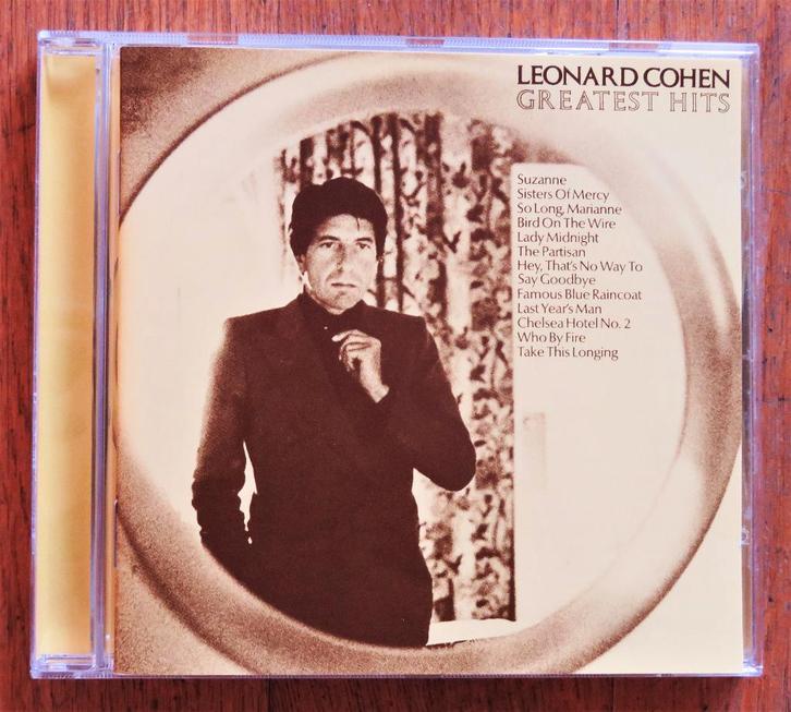 CD Leonard Cohen: Greatest Hits, Cd's en Dvd's, Cd's | Pop, Zo goed als nieuw, 2000 tot heden, Ophalen of Verzenden