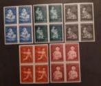 nederland nvph 423 - 427 blok (pf), Postzegels en Munten, Postzegels | Nederland, Na 1940, Verzenden, Postfris
