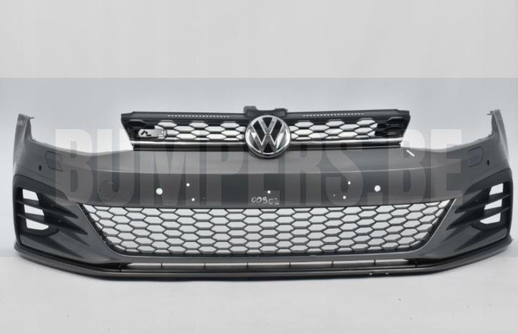 Bumper VOLKSWAGEN GOLF 7 GTD FACELIFT 2017- 4XPDC Voorbumper, Auto-onderdelen, Carrosserie en Plaatwerk, Bumper, Voor, Gebruikt