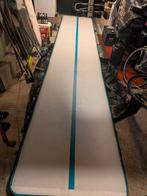 Airtrack mat 5 meter, Sport en Fitness, Turnen, Ophalen, Zo goed als nieuw, Blauw, Materiaal
