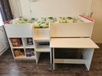 Half hoogslaper, Kinderen en Baby's, Kinderkamer | Bedden, Ophalen, Gebruikt, 180 cm of meer, 85 tot 100 cm
