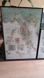 Landkaarten met Wijnstreken, Ophalen of Verzenden, Zo goed als nieuw, 2000 tot heden, Landkaart