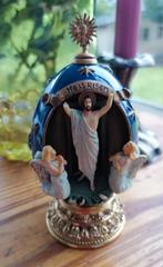 ornament House of Faberge Nativity ei kerstknoop, Antiek en Kunst, Antiek | Religie, Ophalen of Verzenden