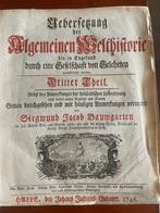 1746 Wereldgeschiedenis, deel 3, Baumgarten, Ophalen of Verzenden