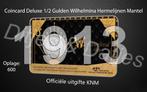 Coincard Deluxe - Wilhelmina Manteltype halve gulden 1913, Ophalen of Verzenden, Koningin Wilhelmina, ½ gulden, Zilver