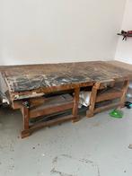 Houten Werkbank - Timmerwerkbank 1300x1300, Ophalen, Gebruikt, 120 tot 170 cm, Bankschroef