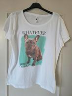 Shirt, Wit, Maat 42/44 (L), Ophalen of Verzenden, Zo goed als nieuw